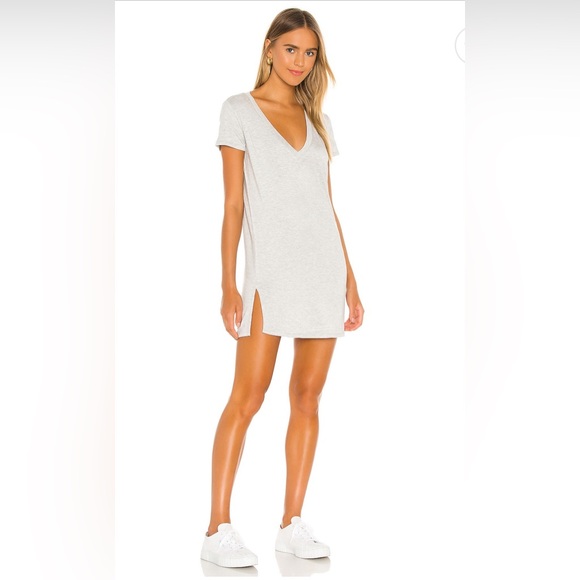 Lovers + Friend Carlo Shirt Dress in Heather Grey - Picture 2 of 8